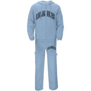 Custom Embroidery Winter Streetwear Hooded Breathable Tracksuit Mens Cotton Fleece OEM Private Label <b>Jogging</b> <b>Suit</b> Wholesale - Product Image 1