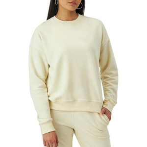 Premium Selling Fleece Fabric Made Women's Sweatshirts Most Demanding Hot Selling Factory Made Direct Sale <b>Pullover</b> Jumper - Product Image 2
