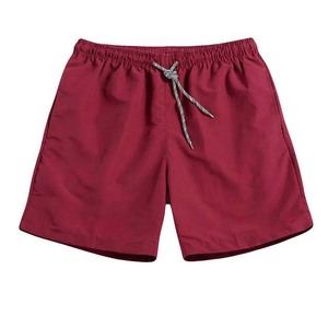 กางเกงขาสั้นผู้ชายผ้าฝ้ายเฟรนช์เทอร์รี่ผสมโพลีเอสเตอร์ หรูหรา ออร์แกนิค ผ่านการซักก่อนส่งออก ได้รับการรับรองมาตรฐาน GOTS เนื้อผ้านุ่มพิเศษ มีเชือกผูกเอว สวมใส่สบาย - Product Image 4