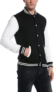 Professional Comfortable New Arrival Men Varsity <b>Jacket</b> New Design Hot Sale OEM Breathable Wholesale Varsity <b>Jacket</b> Men's Wear - Product Image 2