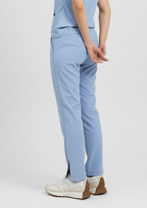 Conjunto de Uniforme Médico para Mujer, Top con Cuello en V de Spandex/Algodón Tejido, Pantalones Jogger Tipo Cargo, Uniforme de Hospital - Product Image 2