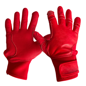 Guantes de Bateo de Béisbol Profesionales de Cuero, Diseño Ligero y Transpirable para Entrenamiento de Softbol/Béisbol, Agarre Fuerte y Duradero - Product Image 5