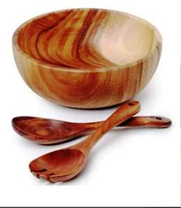 Ustensiles à salade écologiques les plus vendus, compatibles lave-vaisselle, pour la cuisine à domicile, fabriqués en Inde - Product Image 3