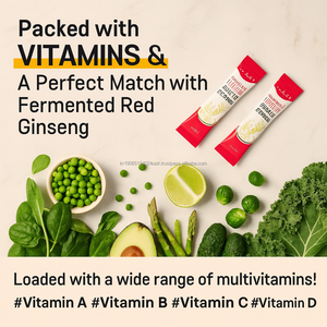 Gomitas de Belleza Antioxidantes con Ginseng Rojo Fermentado Coreano, Concentrado de Pera, Miel Refinada, Ácido Fólico, Vitaminas y Extracto de Eleuteró. - Product Image 3