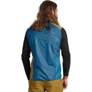 <b>Men</b> Outdoor Lightweight Windproof Vest Sleeveless <b>Running</b> Cycling <b>Gilet</b> Slim Fit Quick Dry Hiking Sports Jacket Zip Chest Pocket - Product Image 2