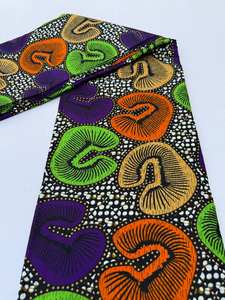 Elegante tela de algodón de cera africana de Botswana para niños, camisas, vestidos y ropa de atuendo cultural - Product Image 4