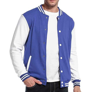 Chaqueta Varsity Personalizada con Logotipo Bordado, Chaqueta de Béisbol de Cuero y Lana de Alta Calidad - Product Image 2