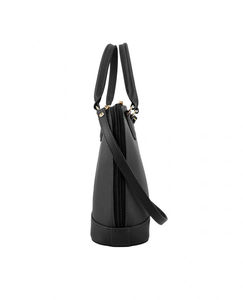 Sacs à bandoulière pour femmes 2026 de haute qualité en cuir véritable, entièrement noirs, avec fermetures éclair, souples et élégants, logo personnalisé, fabricant OEM en gros - Product Image 3