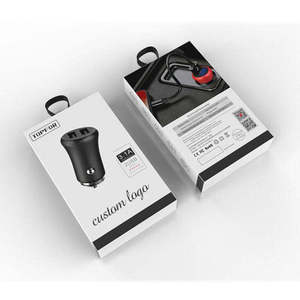 Wholesale Cardboard Boxes, Phone Accessories Data Cable Packaging, Custom Electronic Charger Packaging <b>Box</b> - Product Image 5