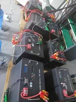 Batterie lithium-ion BMS 48V 200AH avec application UPS 5000 cycles LifePo4 10KWH + matériau d'anode LFP