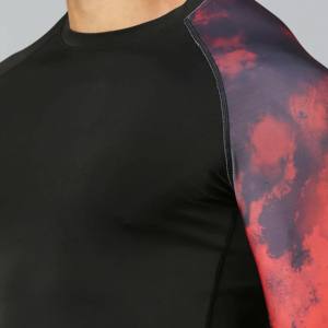 Camiseta Deportiva OEM para Hombre, Calidad Premium, Secado Rápido, Estilo Urbano, 100% Algodón, Corte Regular, Transpirable, Absorbe el Sudor, Tejido de Punto - Product Image 4
