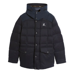 Professional Manufactured Breathable Hooded <b>Men</b> Puffer Jacket with Front Logo Casual Fashion Outdoor Winter Jacket - Product Image 1