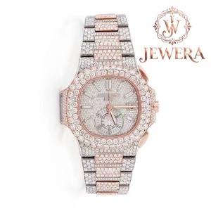 Montre en acier inoxydable haut de gamme Mossinate avec mouvement à quartz, accessoire de mode pour mariages et célébrations - Product Image 3