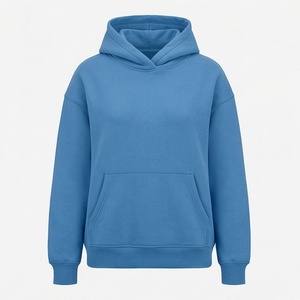 Haut de sport décontracté pour femme, style hiver, en tissu délavé à l'acide, à manches longues, coupe oversize, avec impression couleur personnalisée, tendance - Product Image 1