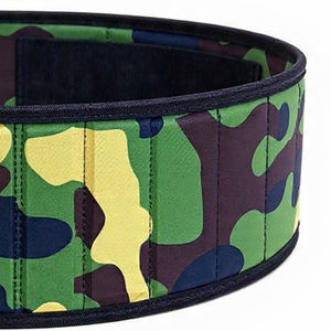 Ceinture de musculation en néoprène souple de haute qualité, robuste, avec support dorsal rembourré, design camouflage antidérapant pour la salle de sport et l'entraînement - Product Image 3