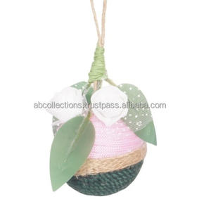เครื่องประดับแบบแขวนสำหรับงานหัตถกรรมคริสต์มาสวัสดุผ้า/ผ้าฝ้าย/กำมะหยี่/ปอกระเจาจำนวนมากขายส่งจากโรงงาน - Product Image 5