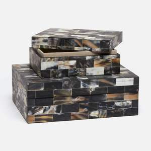 "Wholesale Buffalo Horns Decorative <b>Storage</b> <b>Box</b> for Jewelry & Dry Fruits" - Product Image 1