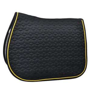Tapis de selle matelassés pour chevaux, équipement équestre avec construction en tissu doux pour l'équitation, l'entraînement et l'utilisation en écurie - Product Image 1
