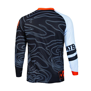 Camiseta de Motocross Personalizada, Ligera, de Secado Rápido, Transpirable, de Manga Larga, para Motociclismo, Carreras, Deportes - Product Image 2