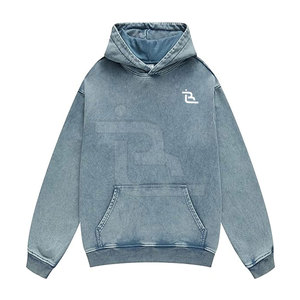 เสื้อฮู้ดดี้ผู้ชายแบบย้อมสีเอซิดขายส่ง MOQ ต่ำ คุณภาพพรีเมียม แฟชั่นทันสมัย เสื้อฮู้ดดี้ย้อมสีเอซิดแบบพื้นฐาน - Product Image 5