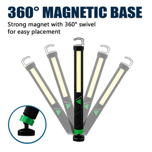 Rechargeable Type-C Magnetic Inspection <b>Lamp</b> with IP55 Waterproof LED Light Source Adjustable Beam & Glow-in-the-Dark Design - Product Image 3