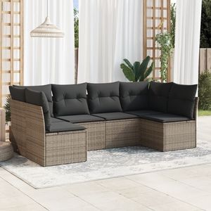 Ensemble canapé de jardin gris foncé - Product Image 1
