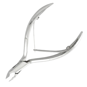Coupe-ongles en acier inoxydable de haute qualité, 15 mm, à mâchoires biseautées, lame incurvée tranchante, ouverture large, coupe-ongles de précision pour manucure et pédicure - Product Image 4