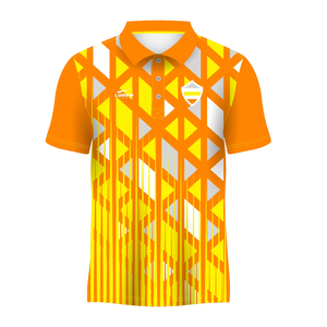 เสื้อโปโลพิมพ์โลโก้ตามสั่ง ผู้ชาย ผ้าโพลีเอสเตอร์ผสมสแปนเด็กซ์ สำหรับธุรกิจลำลอง ชุดยูนิฟอร์มสำนักงาน ผู้ผลิต OEM ขายส่งจำนวนมาก - Product Image 6