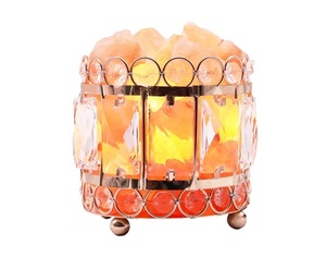 Meilleure qualité pas cher fait à la main rose de l'Himalaya fabriqué lampe au sel de l'Himalaya en forme de cube pour la décoration de la maison et la purification de l'air - Product Image 6