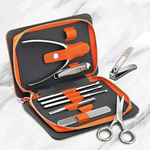 Best Price Manicure Pedicure <b>Kit</b> OEM Factory Best Stainless Steel Nail Cutter Cuticle Clippers Beauty <b>Tools</b> Salon Set - Product Image 3