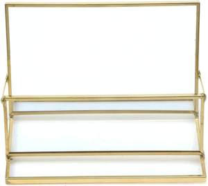 Business Card Holder <b>Stand</b> <b>Desktop</b> Organizer Storage Box for Office Reception Desk Display - Product Image 2