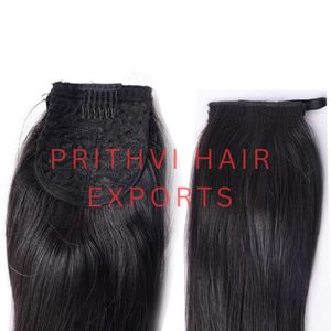 คลิปต่อผมหางม้าแบบหนีบผมสีบลอนด์สีเทา - Product Image 5