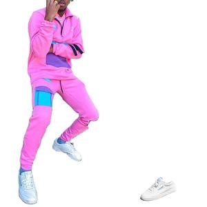 Nuevo Conjunto Deportivo 2026 de Alta Calidad para Hombre, Corte Regular, 100% Algodón, con Logotipo Personalizado, Estilo Urbano, Forro Polar, Secado Rápido y Transpirable - Product Image 1