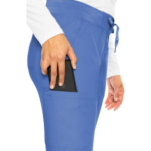 Pantalones de Trabajo de Algodón y Poliéster al por Mayor para Médicos y Enfermeras, Uniformes Clínicos para el Cuidado de la Salud, Proveedor de Uniformes Médicos Unisex con Cintura Elástica para Hospital - Product Image 4