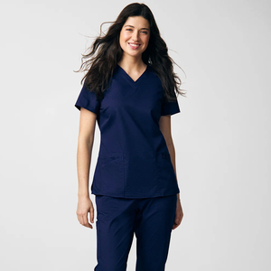 Fashion Hospital Uniforms Nurse Beauty Dental Salon Work Clothes Custom LOGO Uniform Medical Scrubs Sets for Men Women - Product Image 1
