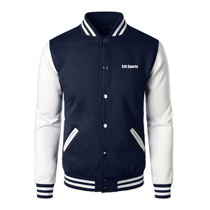 Blouson universitaire en coton/polyester, nouvelle collection 2026, haute qualité, respirant, écologique, taille adulte, pour l'hiver - Product Image 1