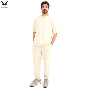 Camiseta Relajada de Algodón Orgánico Grueso para Hombre, Producto de Gran Venta, Fabricada por Su Mejor Proveedor, Camisetas Sólidas de Algodón 100% para Hombre - Product Image 3