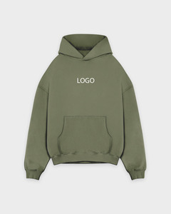 เสื้อฮู้ดดี้ผู้ชายไซส์ใหญ่สั่งทำพิเศษ ผ้าคอตตอนฟลีซหนานุ่ม สวมหัว มีฮู้ด สไตล์สตรีทแวร์ รับทำโลโก้ตามสั่ง OEM - Product Image 3