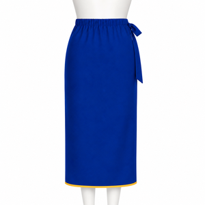 Falda con Lazo Bordado de la Hermandad Griega Sigma Gamma Rho, Venta al Por Mayor |   Falda Formal Elegante - Product Image 5
