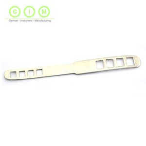Depresor de Lengua de Acero Inoxidable, Instrumento Médico Quirúrgico Manual, Herramienta de Examen Clínico, Certificado CE ISO13485 - Product Image 4