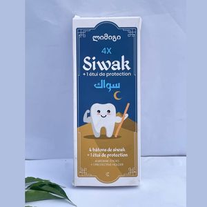ไม้สีวัก (Siwak/Miswak) แพ็ค 4 ชิ้น สำหรับดูแลสุขภาพฟันด้วยสมุนไพร ช่วยทำความสะอาดอย่างอ่อนโยน ให้เหงือกแข็งแรง ลมหายใจหอมสดชื่น และดูแลช่องปาก - Product Image 2
