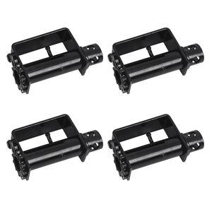 Paquete de 4 Cabrestantes de Remolque de Alta Resistencia para Soldar con Freno Automático para Camiones de Plataforma, Cable de Acero de 2.75 Pulgadas - Product Image 1