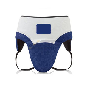 Protège-entrejambe en cuir de haute qualité anti-transpiration, couleur/logo/taille personnalisables, protection sportive MMA et boxe toutes saisons, marque personnalisée - Product Image 2