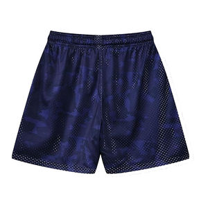 กางเกงขาสั้นตาข่ายคุณภาพสูง กางเกงออกกำลังกายลำลอง แบบเรียบง่ายสำหรับผู้ชาย ใช้ในฤดูร้อน กางเกงขาสั้นตาข่ายสำหรับผู้ใหญ่ ขายส่ง ปรับแต่งได้ตามต้องการ ระดับมืออาชีพ - Product Image 2