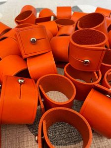 Premium Quality Leather Napkin Ring For Dining <b>Table</b> Elegant Reusable Napkin Holder For Wedding <b>Party</b> <b>Table</b> Setup - Product Image 6