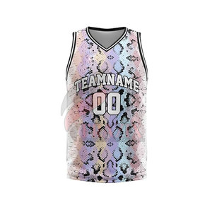 Camiseta de Baloncesto de Alto Rendimiento, Personalizada, Ligera, Transpirable, de Malla, para Entrenamiento, Partido, Diseño de Camiseta de Equipo - Product Image 2