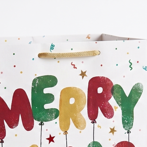 Coated Paper Luxury Christmas Gift <b>Bag</b> with Custom Size Printing and Logo for Special Occasions-Paper Art Viet - Product Image 4