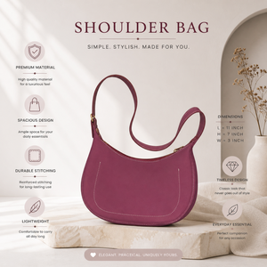 Sac à bandoulière élégant en forme de croissant pour femme, sac à main en cuir PU, sac hobo minimaliste, sac sous le bras stylé, sac à main tendance pour usage quotidien - Product Image 5