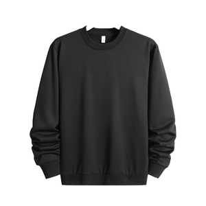 Suéter de Punto para Hombre, Cuello Redondo, Color Negro, Corte Regular, Estilo Casual, para Otoño, Manga Larga, de Alta Calidad, Nuevo - Product Image 4