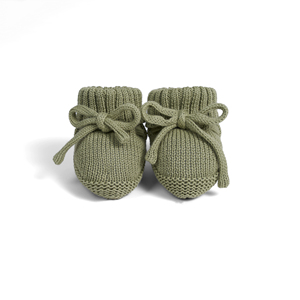 Botitas de invierno para bebé, ecológicas, 100% algodón, OEM/ODM, calcetines casuales de punto estándar, 0-3 meses, Vietnam, color personalizado, soporte para aguja - Product Image 1